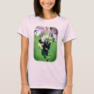 Camiseta Abeja De Burbuja En La Naturaleza De Bee Balm