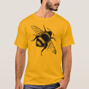 Camiseta Abeja de burbujas de época