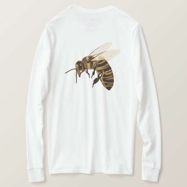 Camiseta Abeja de doble cara (Reverso del diseño)