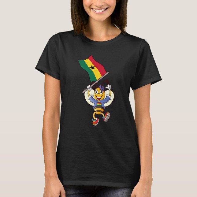 Camiseta Abeja de Ghana (Anverso)