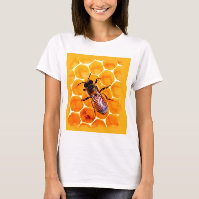 Camiseta Abeja de la miel (Anverso)