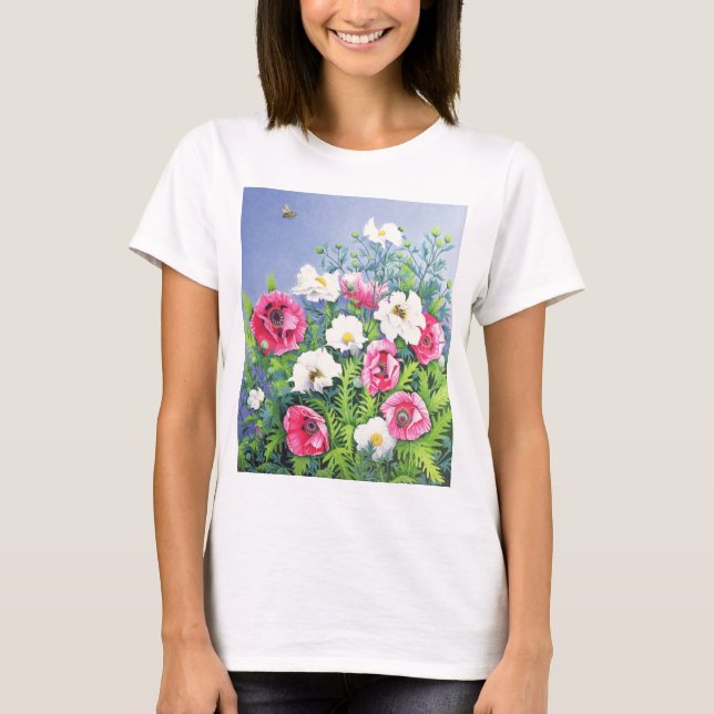 Camiseta Abeja de la miel de la abeja de la miel (Anverso)
