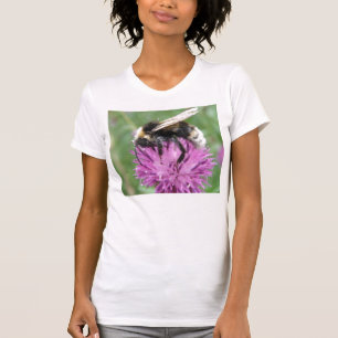 Camiseta Abeja de paja en un té de damas silvestres
