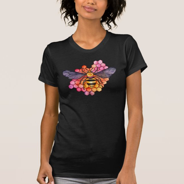 Camiseta Abeja de panal (Anverso)