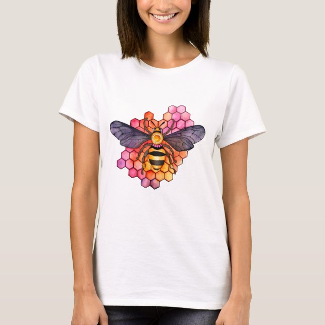 Camiseta Abeja de panal (Anverso)