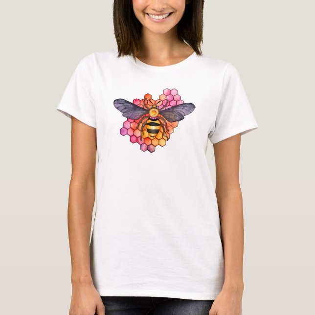 Camiseta Abeja de panal (Anverso)