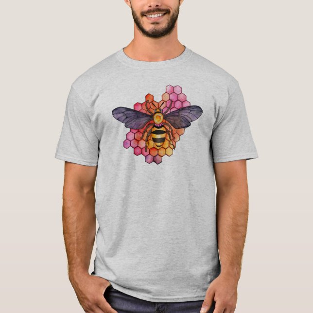 Camiseta Abeja de panal (Anverso)