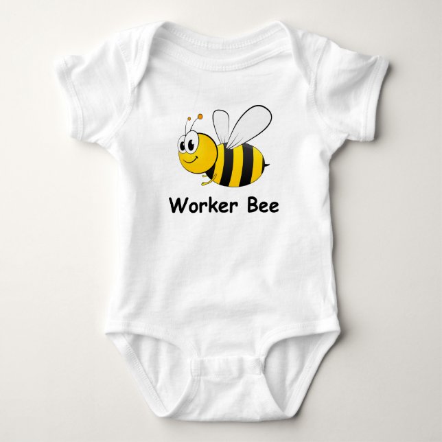 Camiseta Abeja de trabajador (Anverso)
