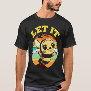Camiseta Abeja Dejad que el apicultor abeja de la miel Apic
