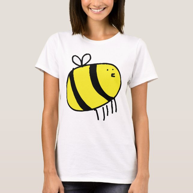 Camiseta Abeja del dibujo animado (Anverso)
