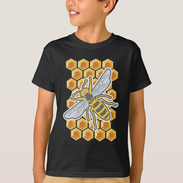 Camiseta Abeja del panal (Anverso)
