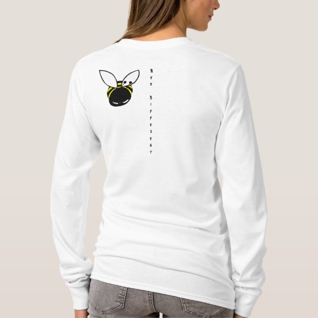 Camiseta "Abeja" diferente (Reverso)