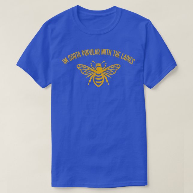 Camiseta Abeja divertida (Diseño del anverso)