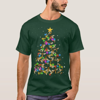 Camiseta Abeja divertida Navidad de abejas navideñas