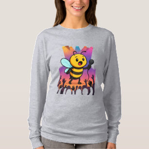 Camiseta Abeja en el escenario - Rap Vibes
