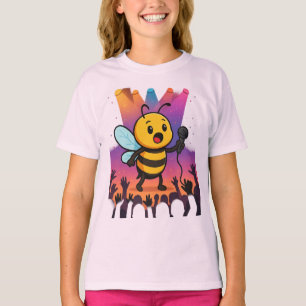 Camiseta Abeja en el escenario - Rap Vibes