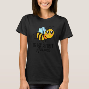 Camiseta Abeja Es Mi Animal Espiritual, Los Niños, Me Moles