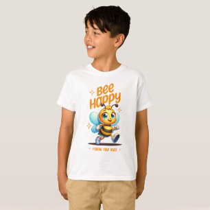 Camiseta Abeja Feliz Abeja Linda Sigue Tu Zumbido