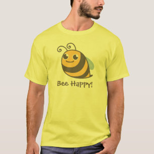 Camiseta ¡Abeja feliz! Manosee la abeja
