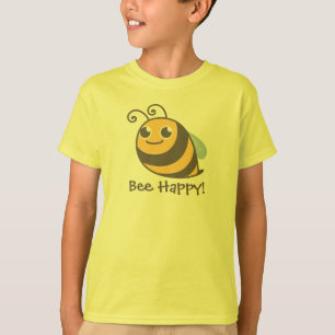 Camiseta ¡Abeja feliz! Manosee la abeja