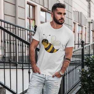 Camiseta Abeja Feliz Personaje Abejorro Divertido