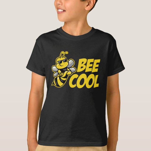 Camiseta Abeja Guay Concienciación sobre la apicultura (Anverso)