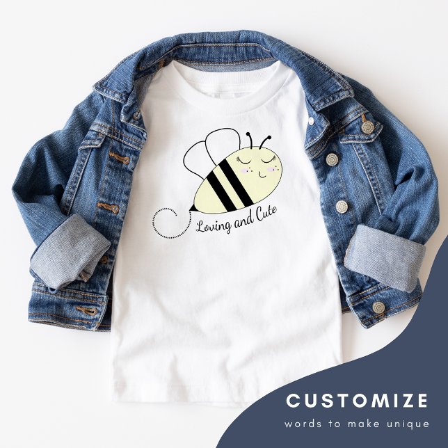 Camiseta Abeja infantil personalizada (Subido por el creador)