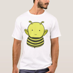 Camiseta Abeja Kawaii Cartoon Insecto Abejorro Lindo 