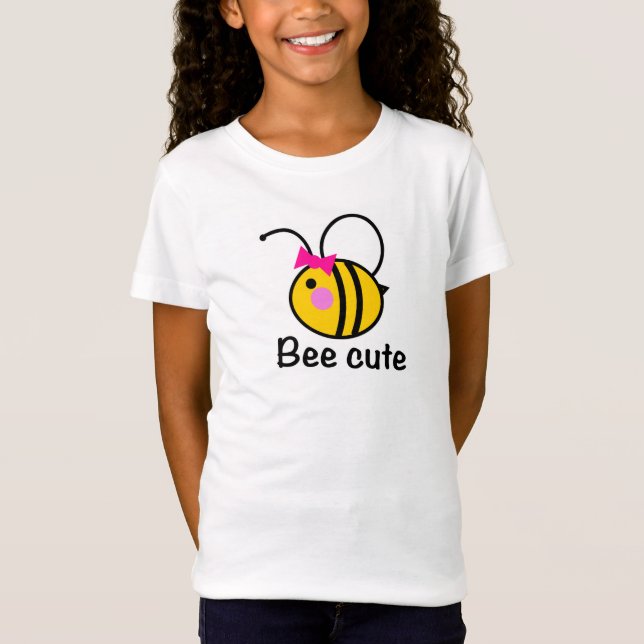 Camiseta Abeja linda (Anverso)