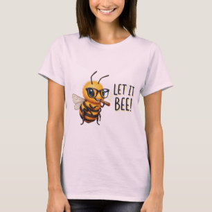 Camiseta Abeja Linda con Gafas - Déjalo Ser
