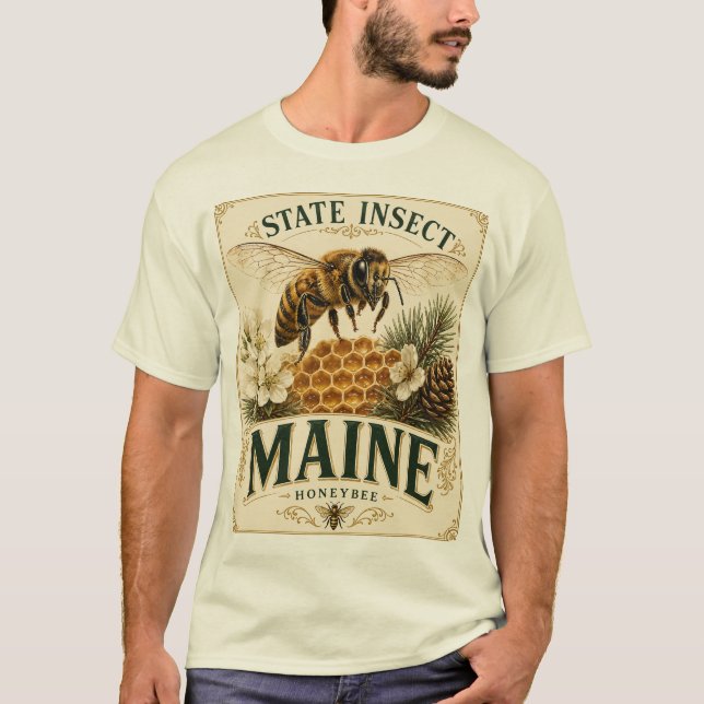 Camiseta Abeja ME (Anverso)