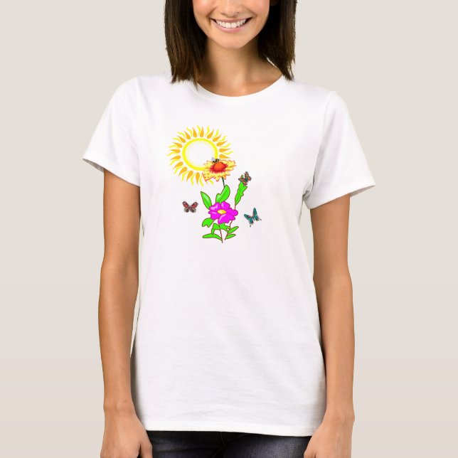 Camiseta Abeja Melífera - (Anverso)
