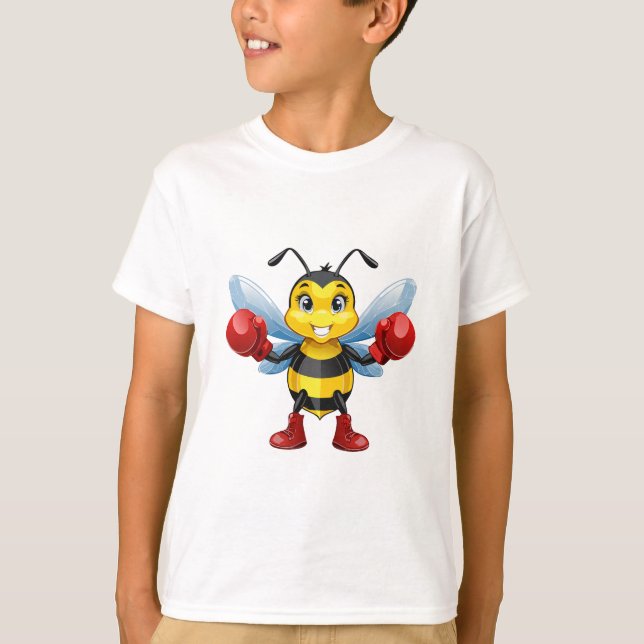 Camiseta abeja melífera europea (Anverso)