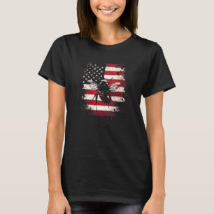 Camiseta Abeja melífera y abeja bumble para apicultores de