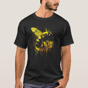 Camiseta Abeja melífera y abeja bumble para apicultores de
