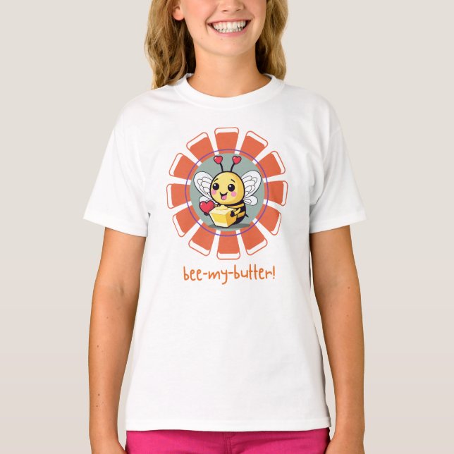 Camiseta Abeja mi mantequilla (Anverso)