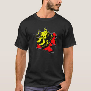 Camiseta Abeja negra Tearout