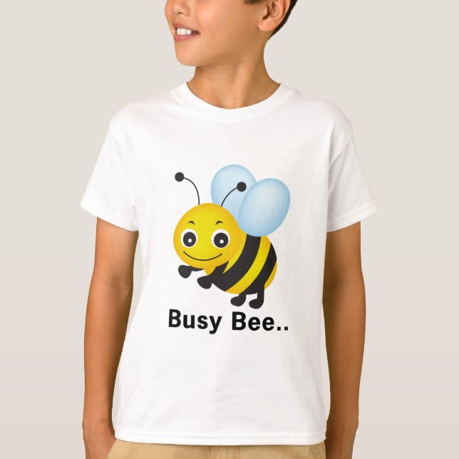 Camiseta Abeja ocupada (Anverso)
