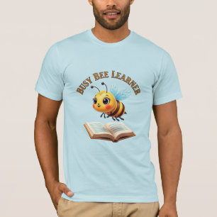 Camiseta Abeja Ocupada Aprendiz Diseño De Abeja Lectora Lin