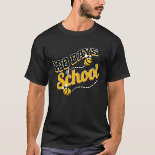 Camiseta Abeja ocupada por 100 días de escuela