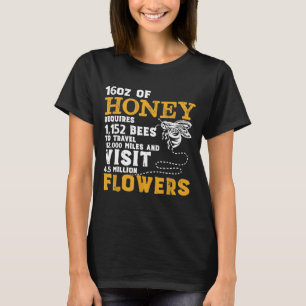 Camiseta Abeja Polinización Miel Apiario Apiarista Abeeper