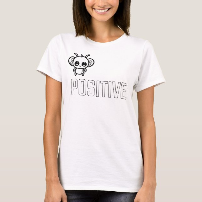 Camiseta Abeja Positiva :) (Anverso)