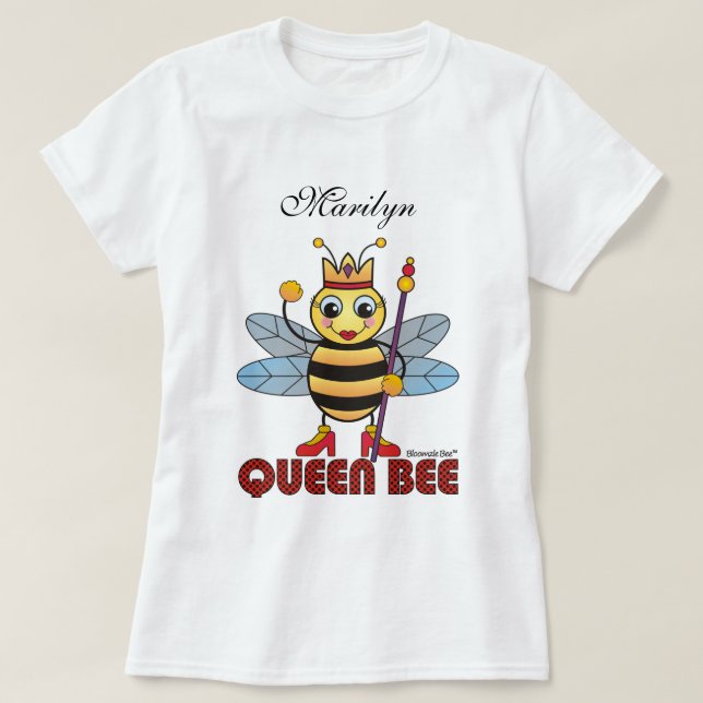 Camiseta Abeja reina (Diseño del anverso)