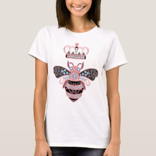 Camiseta Abeja Reina Con Corona