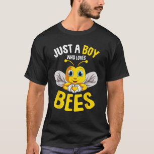Camiseta Abeja Solo A Un Niño Que Ama A Las Abejas Niños Co