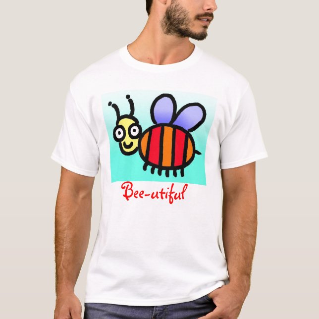 Camiseta Abeja-utiful (Anverso)