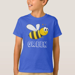 Camiseta Abeja Verde