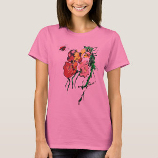 CAMISETA ABEJA Y BOQUET