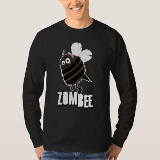 Camiseta Abeja Zombie Halloween Avispón Amarillo Espeluznan