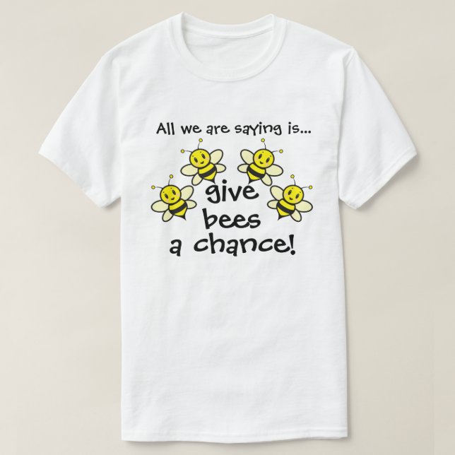 Camiseta Abejas (Diseño del anverso)